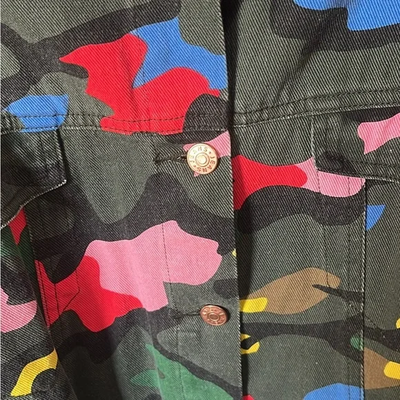 Colorful Camouflage Jacket - Picture 4 of 7